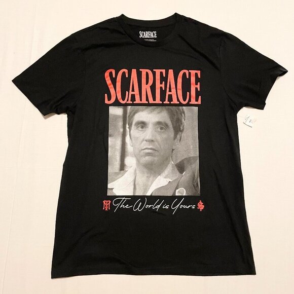 Scarface The World is Yours Tshirt Mens Size Large Shirt - Picture 1 of 16